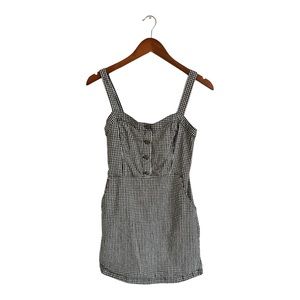 Hollister size small black and white knee length dress.